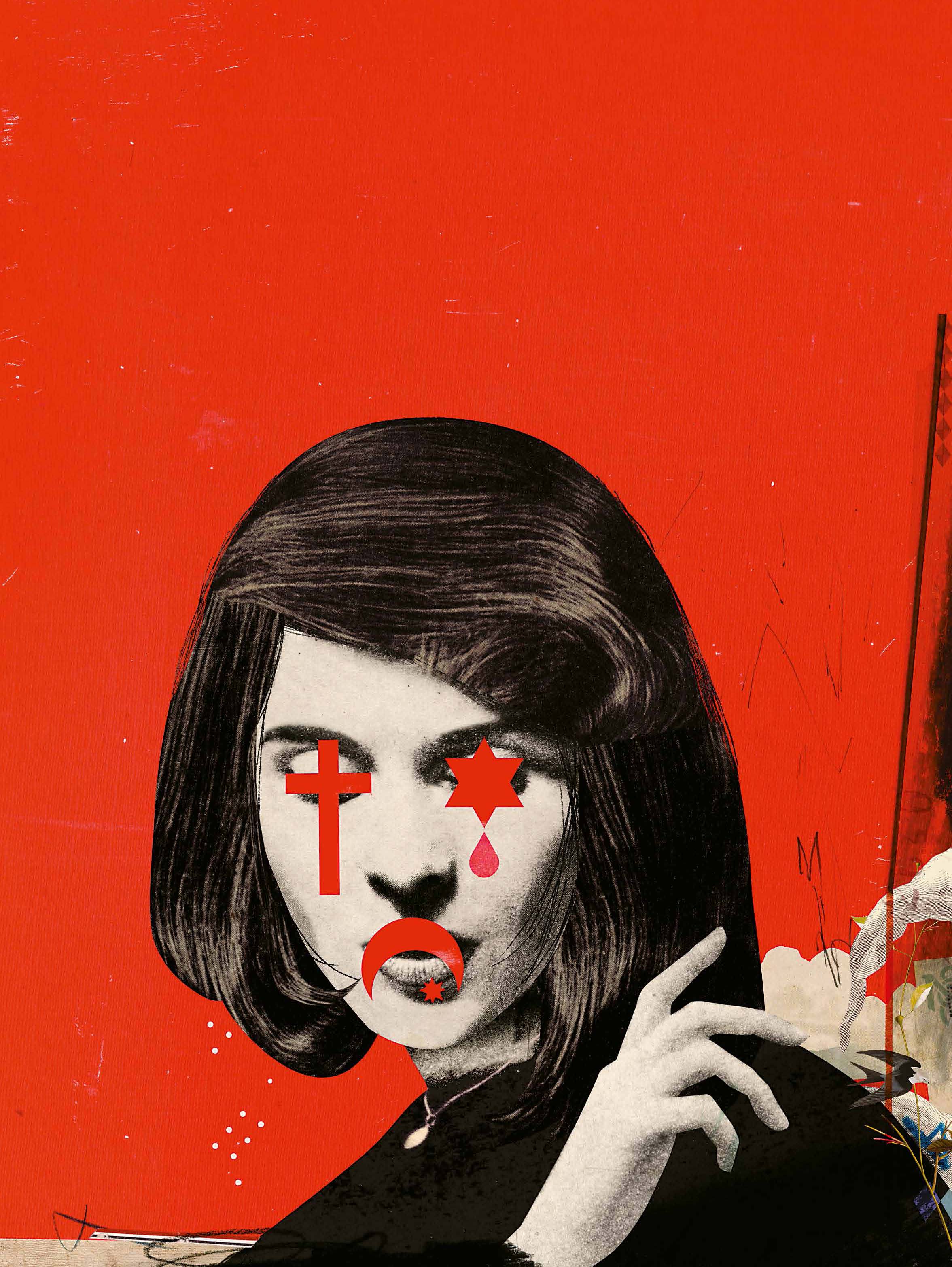 Illustration Emmanuel Polanco colagene.com pour Femme Majuscule