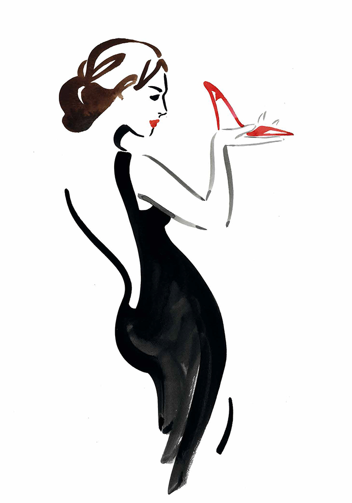 Illustrations Michel Canetti pour Femme Majuscule