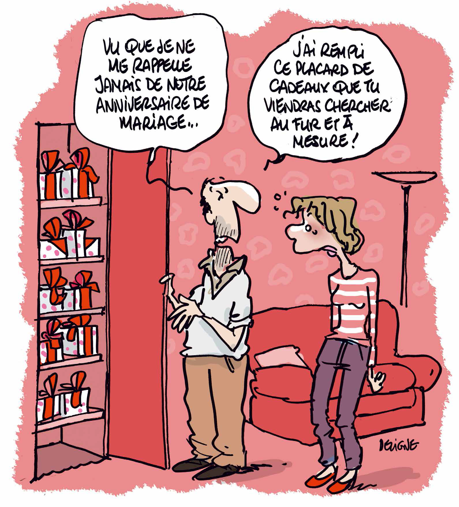 Deligne pour Femme Majuscule